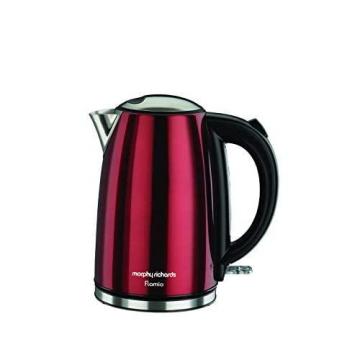 Morphy Richards Flamio 1.7 Ltr Electric Kettle (Red)