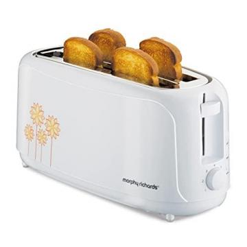 Morphy Richards at 402 Pop-Up Toaster (White, 1450W)