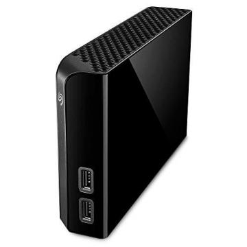 Seagate Backup Plus Hub 8 TB External HDD - USB 3.0 Desktop Hard Drive with 2 USB Ports