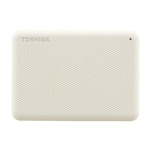 Toshiba Canvio Advance 1TB Portable External HDD, USB3.0 for PC Laptop Windows and Mac - White
