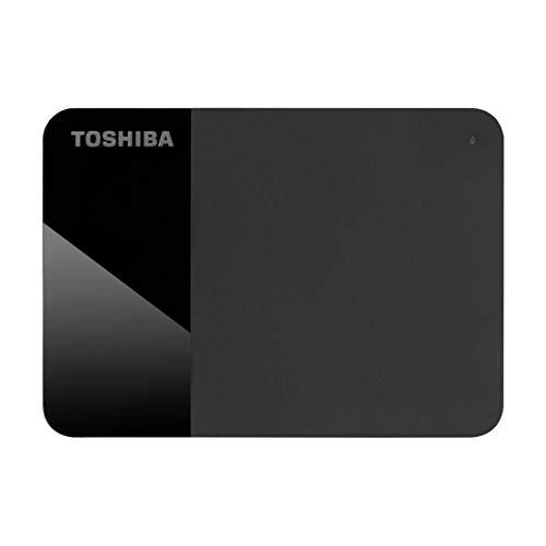 Toshiba Canvio Ready 2TB Portable External HDD - USB3.0 for PC Laptop Windows and Mac - Black