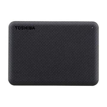 Toshiba Canvio Advance 1TB Portable External HDD, USB3.0 for PC Laptop Windows and Mac - Black