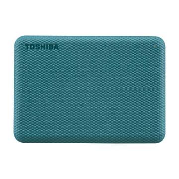 Toshiba Canvio Advance 1TB Portable External HDD, USB3.0 for PC Laptop Windows and Mac - Green