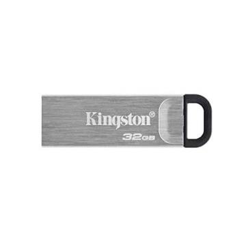 Kingston DataTraveler Kyson USB 3.2 Flash Drive 32 GB - Gen 1 with Stylish Capless Metal Case