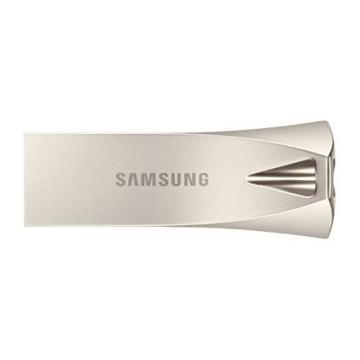 Samsung Bar Plus 128GB 300MB/s USB 3.1 Flash Drive (Champagne Silver)