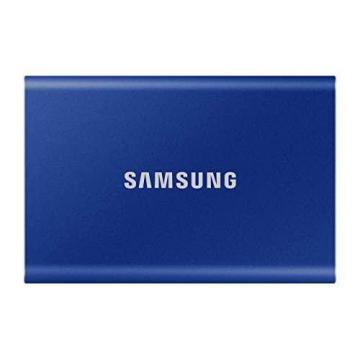 Samsung T7 2TB USB 3.2 Gen 2 (10Gbps, Type-C) External Solid State Drive Blue