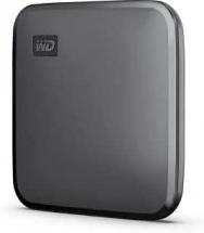 Western Digital Elements 1TB Portable SSD, 400MB/s R, for PC & MAC, Black
