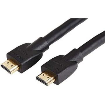 Amazon Basics 15 Feet High-Speed HDMI Cable (Black) - Supports Ethernet, 3D, 4K video