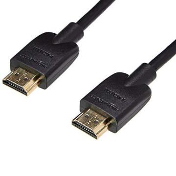 Amazon Basics Flexible Premium HDMI Cable (4K@60Hz, 18Gbps), 3-Foot