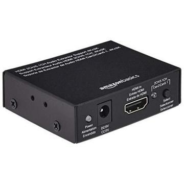 Amazon Basics 4K HDMI to HDMI and Audio (RCA Stereo or Spdif) Extractor Converter