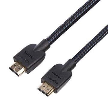 Amazon Basics High-Speed Braided HDMI Cable - 10 Feet
