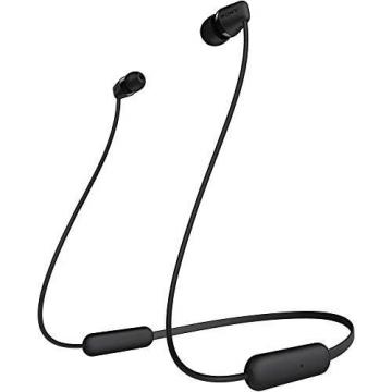 Sony WI-C200 Wireless Headphones with 15 Hrs Battery Life, Quick Charge, Magnetic Earbuds