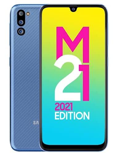Samsung Galaxy M21 2021 Edition (Arctic Blue, 4GB RAM, 64GB Storage)
