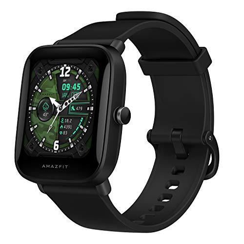 Amazfit Bip U Pro Smart Watch 1.43" Large HD Display (Black)