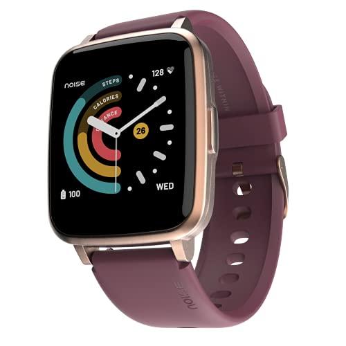 Noise ColorFit Pulse Smartwatch with 1.4" Full Touch HD Display, SpO2, Deep Wine