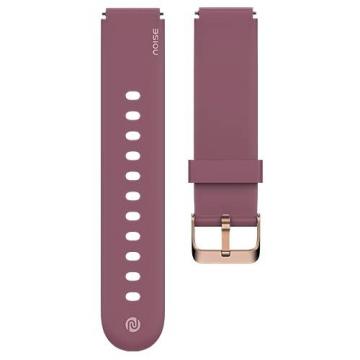 Noise 19 MM Silicone Smartwatch Strap – Wine