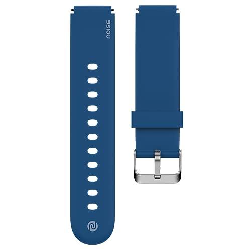 Noise 19 MM Silicone Smartwatch Strap – Blue