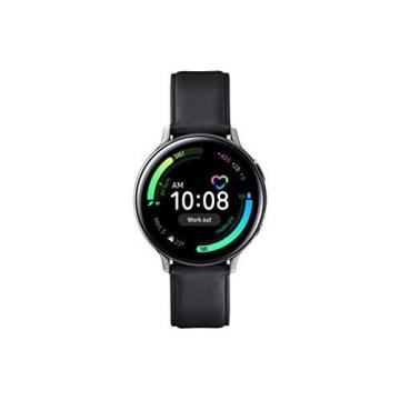 Samsung Galaxy Watch Active 2 - Silver, Steel Dial, Leather Straps