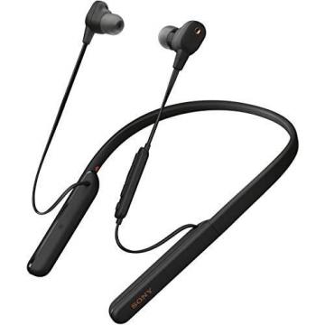 Sony WI-1000XM2 Wireless Bluetooth in Ear Neckband Headphone with Mic (Black)