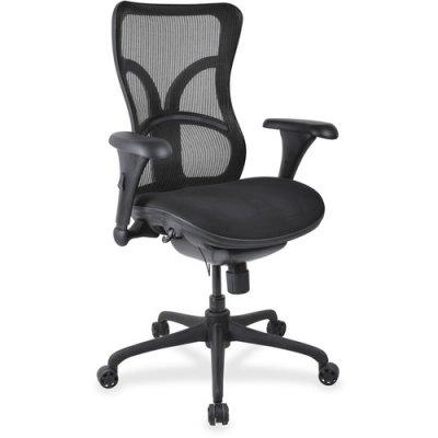 Lorell High-back Fabric Seat Chairs