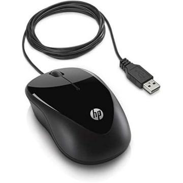 HP X1000 Wired Mouse Black/Grey