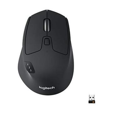 Logitech M720 Triathlon Wireless Mouse Graphite Black