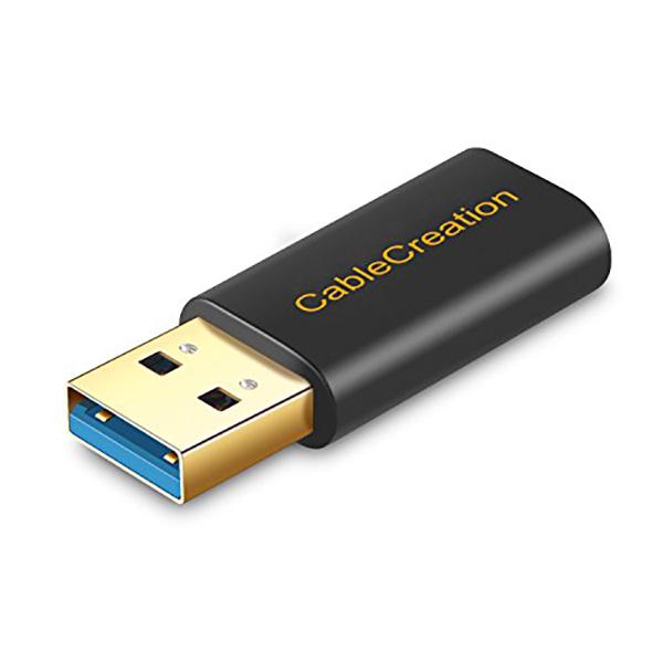 CableCreation USB 3.0 A Male to USB-C Female Adapter, USB A to Type C Converter