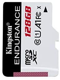 Kingston High Endurance 128GB MicroSD SDXC Flash Memory Card High Performance