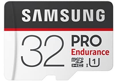 Samsung PRO Endurance 32GB 100MB/s (U1) MicroSDXC Memory Card with Adapter