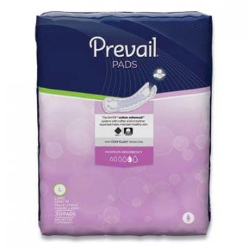 Photo of Prevail Bladder Control Pads, Maximum Absorbency, Long, 156/Carton