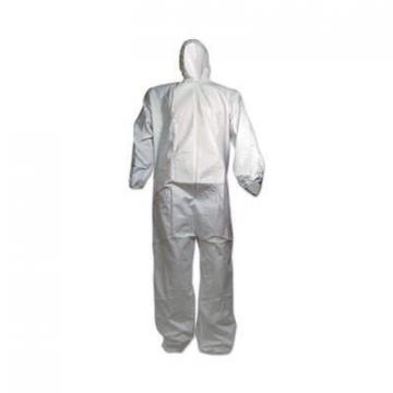 GN1 Breathable Puncture and Tear Resistant Disposable Coverall, X-Large, White, 25/Carton