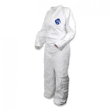 GN1 DuPont Tyvek Disposable Coverall, 2X-Large, White, 25/Carton