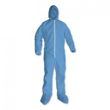 Kimberly-Clark KleenGuard A65 Hood & Boot Flame-Resistant Coveralls, Blue, 2X-Large