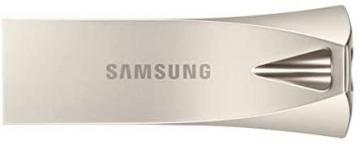 Samsung BAR Plus 256GB - 400MB/s USB 3.1 Flash Drive Champagne Silver