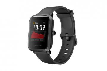 Amazfit Bip S Fitness Smartwatch, Carbon Black
