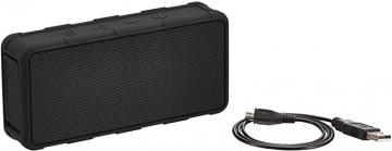 Amazon Basics Portable Outdoor IPX5 Waterproof Bluetooth Speaker - Black, 5W