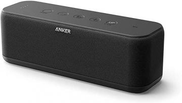 Anker Upgraded, Anker Soundcore Boost Bluetooth Speaker with Well-Balanced Sound