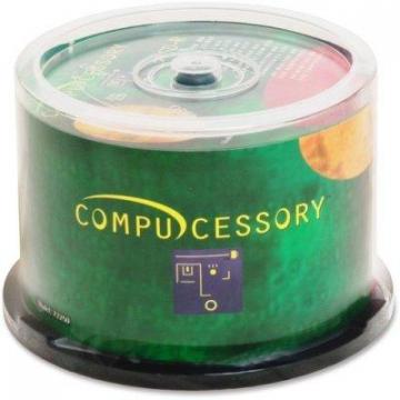Compucessory CD Recordable Media - CD-R - 52x - 700 MB - 50 Pack Spindle