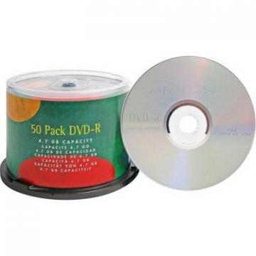 Compucessory DVD Recordable Media - DVD-R - 16x - 4.70 GB - 50 Pack
