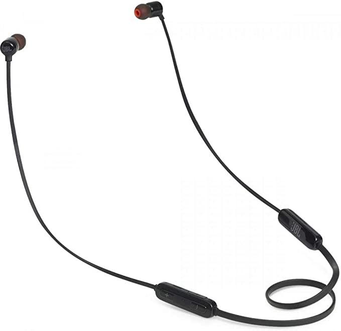 JBL TUNE 110BT Wireless In-Ear Headphones with Bluetooth – Black