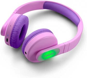 Philips Wireless Headphones for Kids/Bluetooth, Padded and Comfortable, Pink