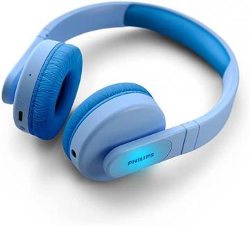 Philips Wireless Headphones for Kids/Bluetooth, Padded and Comfortable, Blue