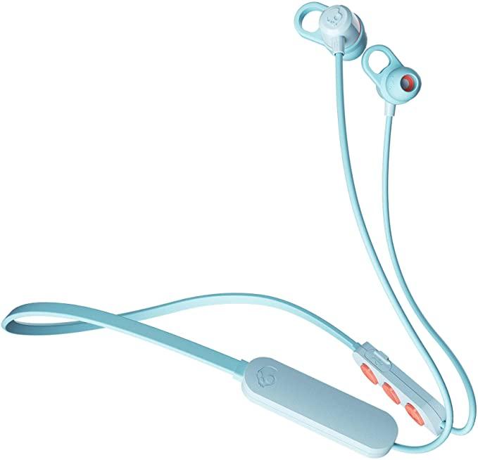 Skullcandy Jib+ Wireless Earbuds, Bleached Blue
