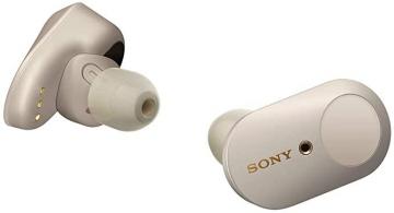 Sony WF-1000XM3 Truly Wireless Noise Cancelling Headphones with Mic - Silver