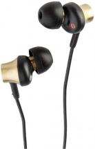 Sony MDR-EX650APT.CE7 Earphones with Brass Housing, Smartphone Mic and Control - Gold/black