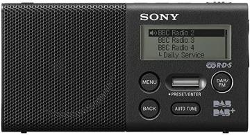 Sony XDR-P1DBP Pocket DAB/DAB+ Radio - Black
