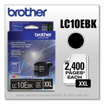 Brother LC10EBK Super High-Yield Black Ink Cartridge