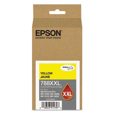 Epson 788XXL High-Yield Yellow Ink Cartridge