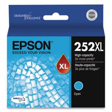 Epson 252XL High-Yield Cyan Ink Cartridge