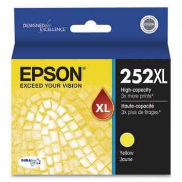 Epson 252XL High-Yield Yellow Ink Cartridge